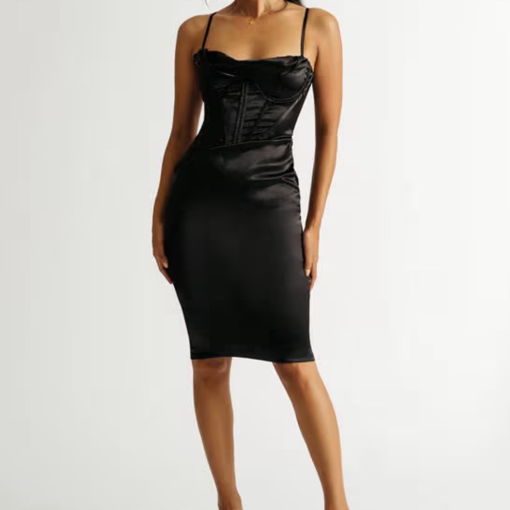 YaYa and Co Black Bodycon Dress - Size M